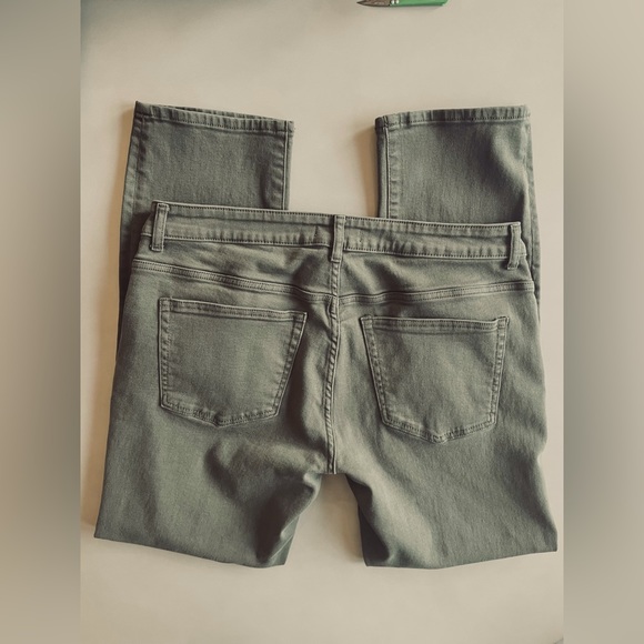 WARP + WEFT AMS Amsterdam Slim Stretch Jean // Olive // Men’s 36x32 - Picture 5 of 6